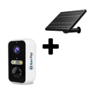 로보뷰S5+8W태양광패널 홈 IP 카메라 CCTV 배터리 무선 500만화소 QHD S58W