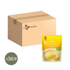 햇반수프 콘크림수프 180g*36개