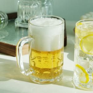 1+1 나마비루 손잡이 맥주컵 생맥주잔 하이볼잔 400ml