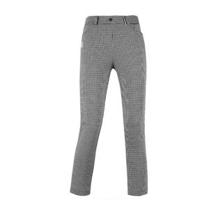 GQ3A210W 여성 슬림핏 체크 밴딩 골프바지