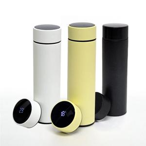 LED 스마트 텀블러 480ml 온도측정기능추가 보냉 보온물병 젖병온도측정