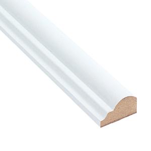 웨인스코팅 몰딩(도장용 액자몰딩) 25X15X2440mm 백색 1개