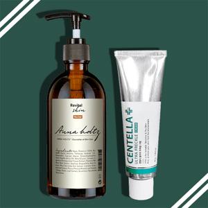 여성 여자 닥토 스킨300ml 세븐틱 알부틴5% 강력 닥토 크림50g 2종 세트