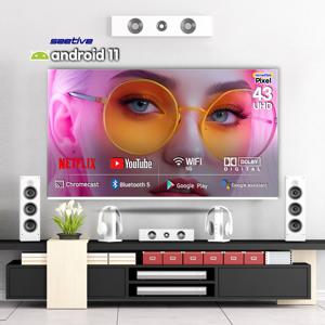 안드로이드 43UHD 스마트 TV MR4304GGPT PREMIUM 소형 원룸 거실 캠핑