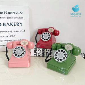 전화기 저금통 빈티지 레트로 클래식 인테리어