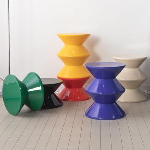 모래시계 스툴 미드센추리 화장대 스툴의자 인테리어 보조 미니 스툴