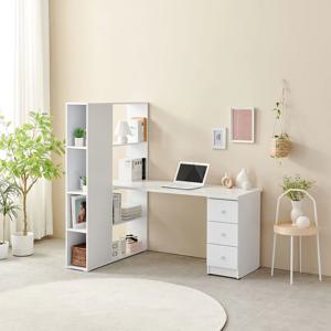 스마트 높은 책장책상세트