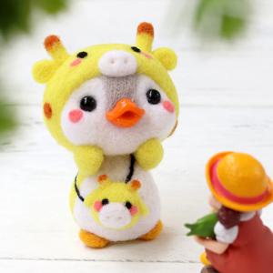 양모펠트 펭귄 테마 19종 니들펠트 인형 만들기 DIY 키트 패키지