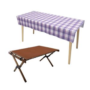 가죽 캠핑 테이블매트+고급테이블보 900X600 1+1 SET