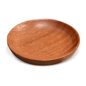 감성캠핑 통원목 우드접시 15cm 1p 캠핑우드접시
