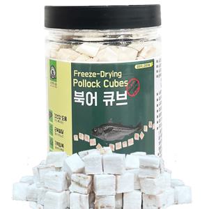 동결건조 북어 큐브 50g 고양이 강아지 생선 간식