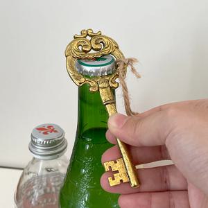 판도라 엔틱골드 열쇠 오프너 병따개 황금 빈티지 소품