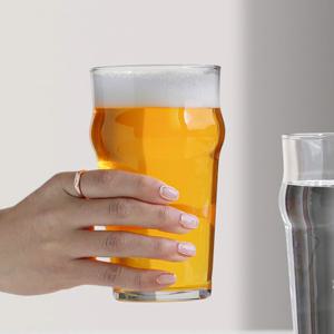 1+1 보르닉스 맥주잔 고급 유리 술잔 대형 비어글라스 소맥잔 585ml