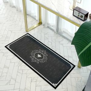 초극세사 논슬립 발매트 L (로얄그레이블랙)