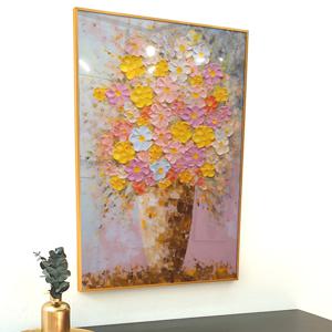 돈 들어오는 꽃병속 알록달록 예쁜 꽃다발 거실 카페 집들이 인테리어 소품