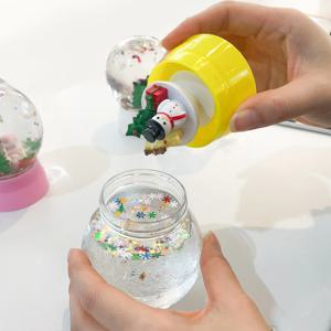 크리스마스 워터볼 만들기 DIY 키트 스노우볼 세트 성탄절 집콕놀이 키덜트 피규어 장식
