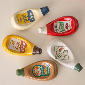 귀여운 모리스 오가닉 케찹 마요네즈 버터 종지 소스볼