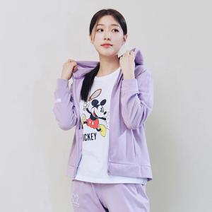여성 디즈니 홈웨어 후드 집업D321-5468-1LL