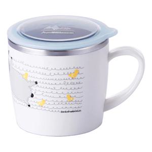스텐락 알프스팜 유아 스텐뚜껑머그 250ml 국산 스텐레스 뚜껑 머그컵 0505