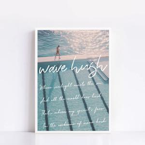 No.535(M) 햇빛 반사 수영 휴식 햇살 청량한 물결 물빛 여름 수영장 사진 프레임