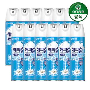 해피홈 에어로솔 수성 무향 500ml 12개