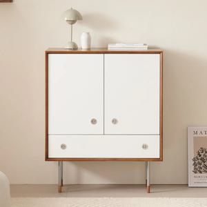 [리퍼] 베아나 800 높은 서랍수납장 원목 주방 부엌 카페 그릇장 장식장