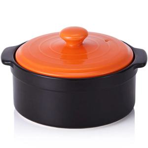 리빙아트 모던 내열냄비 대 20cm 도자기 무균열 원적외선 뚝배기 9618