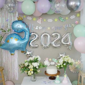2024 용띠 파티세트 청룡 새해파티 신년회 용의해 송년회 용풍선 가랜드 드래곤