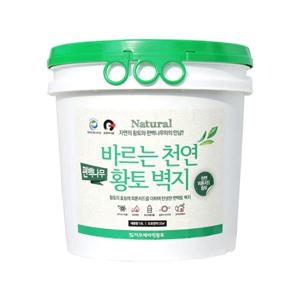 바르는 천연 편백나무벽지 17kg 친환경 벽지페인트 피톤치드 함유 삼림욕 효과