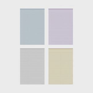 Grid Memo 그리드 떡메모지 떡메