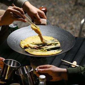 [리퍼] 국내생산 초경량 인덕션 캠핑 코팅 멀티 그리들 바베큐그릴 XL 사이즈 40cm