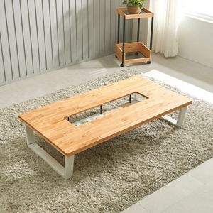 참죽 원목 좌식 거실 테이블 대형 탁자 소파테이블 1500