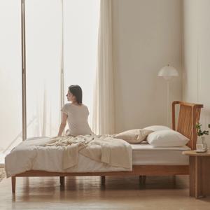 원목침대 SS / Q 신혼침대 슈퍼싱글침대 침대매트리스