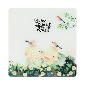 불교그림 에폭시 노프레임 탁상 액자-02.날마다 웃는 날