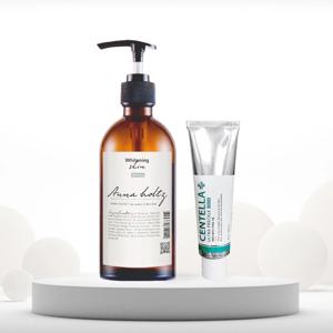 여성 여자 미백 스킨300ml 세븐틱 알부틴5% 강력 닥토 크림50g 2종 세트
