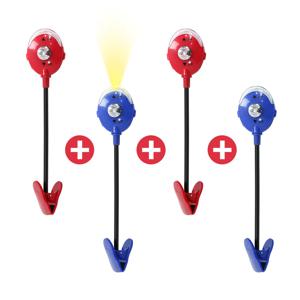 땡처리 캠핑 클립형 LED 랜턴 4개 SET 텐트 타프