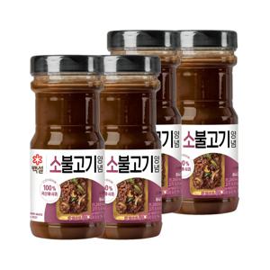 백설 소불고기양념 840g*4개