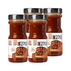 백설 매콤한 돼지불고기양념 840g*4개
