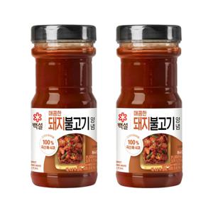 백설 매콤한 돼지 불고기양념 840g*2개