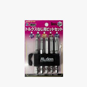 별 비트 렌치 세트 75mm 5개입 전동 드라이버 빗트 AL2750