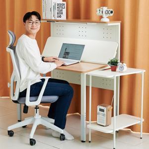 그로우업데스크 중학생 고등학생 대학생책상 높이조절 기능성