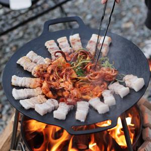 캠핑그리들 캠핑 가마솥 바베큐 그릴 불판