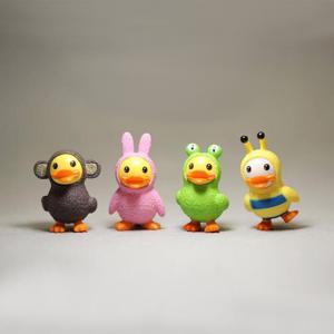 변장오리 4종세트 미니어처 피규어 테라리움 화분 장식