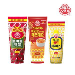토마토케찹 500g+골드 마요네스 300g+매코매요 210g