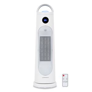 PTC 타워형 저소음 무드램프 리모컨 전기 온풍기 UMH-R1421MD