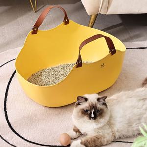 나드리 휴대용 바구니 고양이 배변 화장실