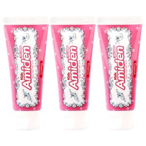 어린이 고불소 치약 딸기향 60g 3개 충치예방 구취제거 키즈 초등학생+클래식치약 30g