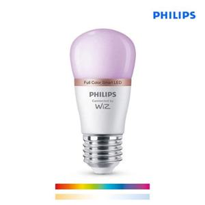 필립스 WIZ 위즈 IOT 스마트 컬러 미니벌브 LED 4.9W 1600만컬러 디밍