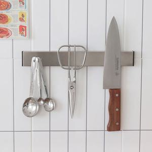 주방 스텐 자석 칼걸이 칼꽂이 가위 거치대 칼보관함