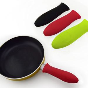 실리콘 냄비 손잡이 커버 주방 단열 장갑(3color) DD-12556